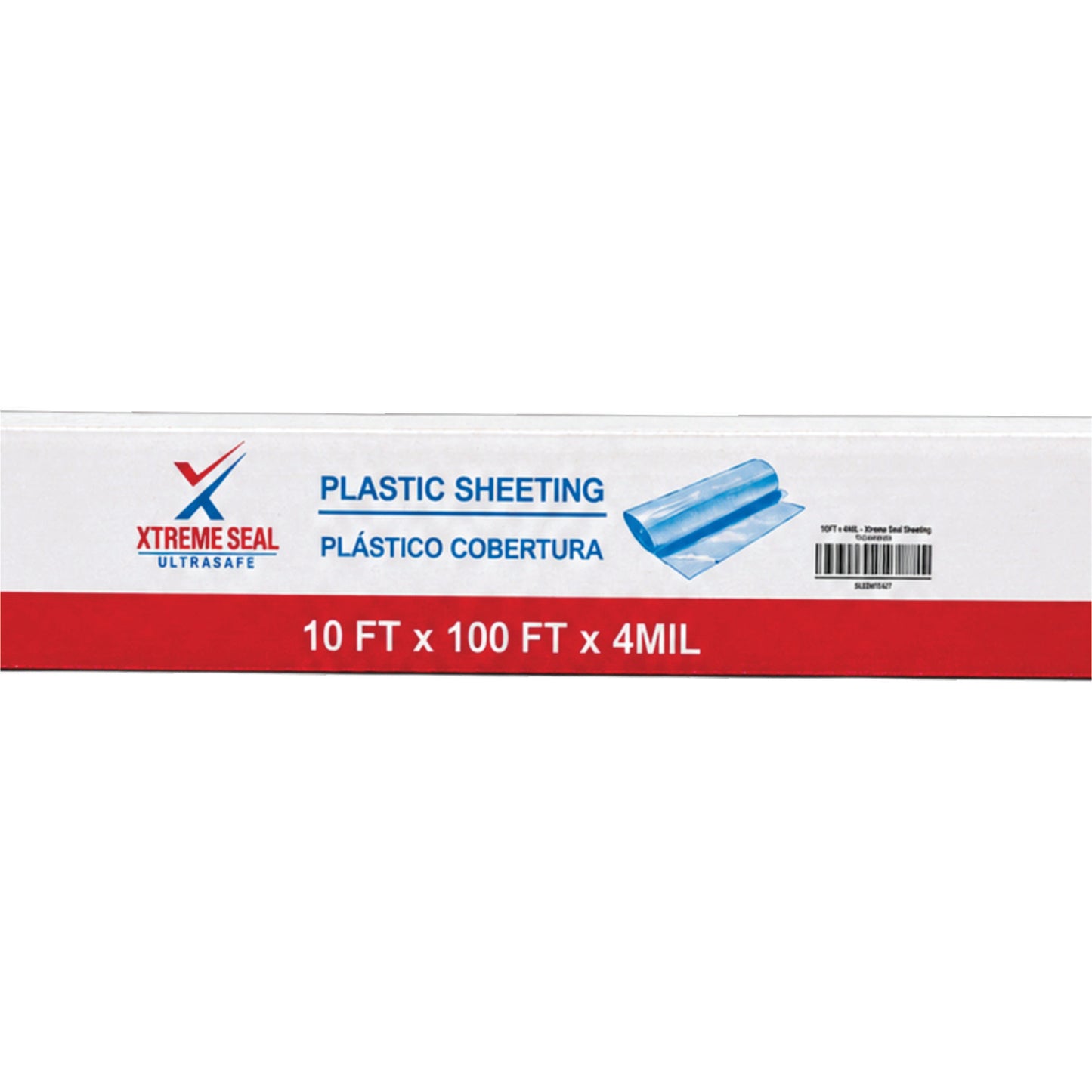Xtreme Plastic Sheeting Heavy Duty Surface Protection Film (10 ft × 100 ft • 4 Mil)