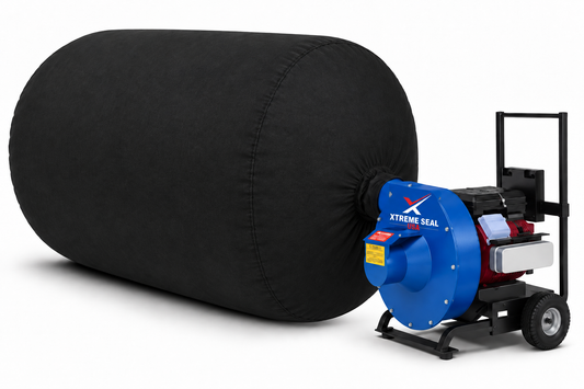Removal Bag – Black – 4 ft × 6 ft – 118 GSM